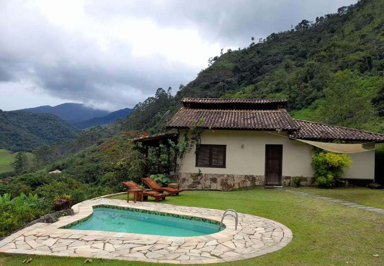 Villa Casa Alpina com vista panoramica de Lumiar Nova Friburgo Exterior foto